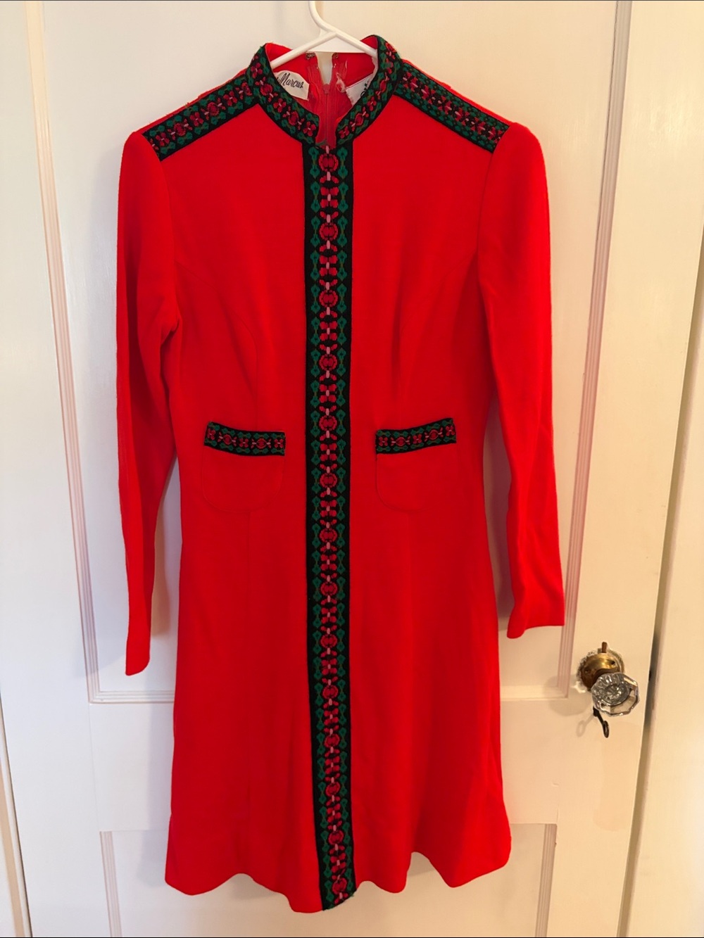 Vintage red Lanz dress